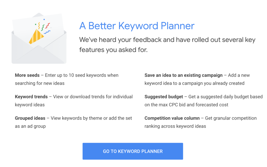 Google Adds New Features to Keyword Tool