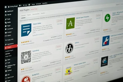 The WordPress plugin installation screen, where routine updates are applied